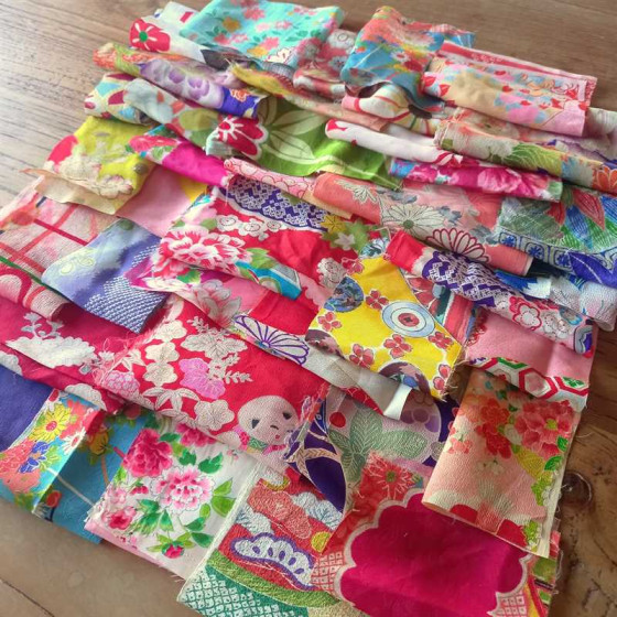 Random selection Offcuts  Floral Pack 100g
