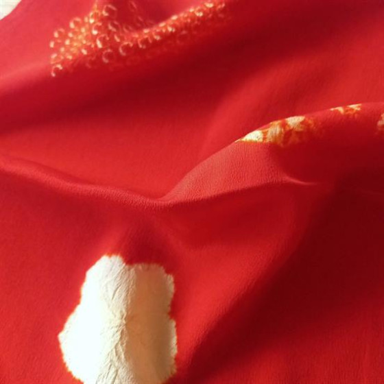 Chirimen Red