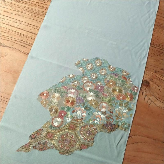 Flower embroidery
