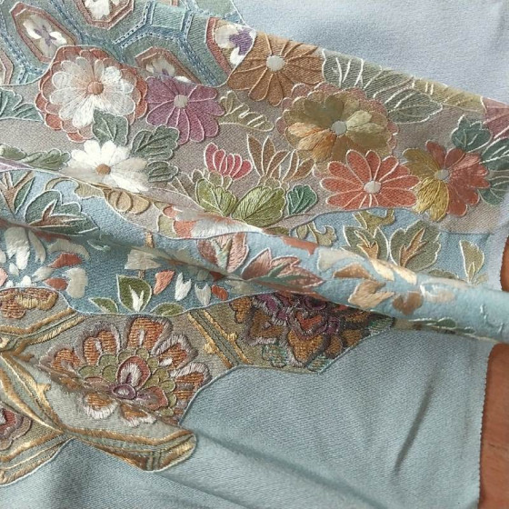 Flower embroidery