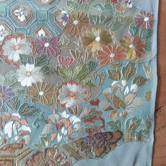 Flower embroidery