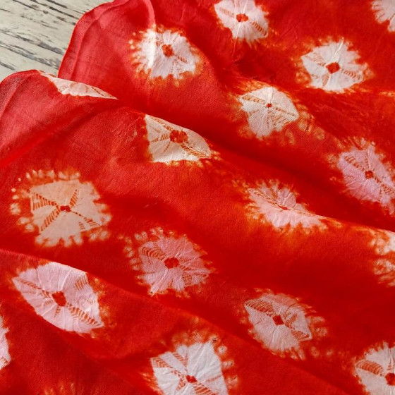 Red Shibori