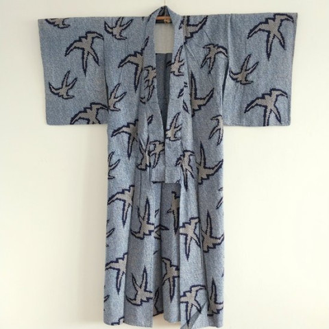 Yukata Shibori Tsubame