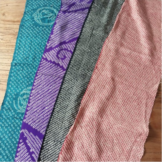 Vintage Kimono Fabric Shibori Pack