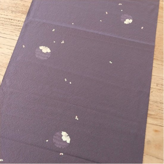 Chirimen Dark Purple