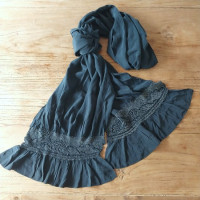 Men's Heko obi  Shibori