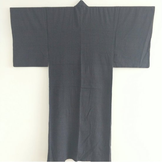 Men's Kimono Aizome Tsumugi