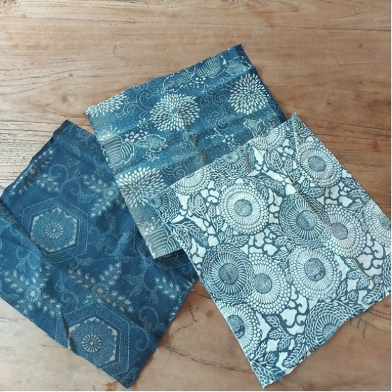 Aizome Katazome Pack  3pcs