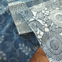 Aizome Katazome Pack  3pcs