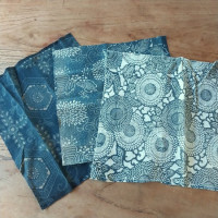 Aizome Katazome Pack  3pcs