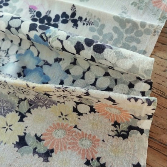 Muslin wool Sakura