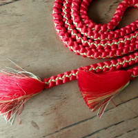 Obijime Red Gold