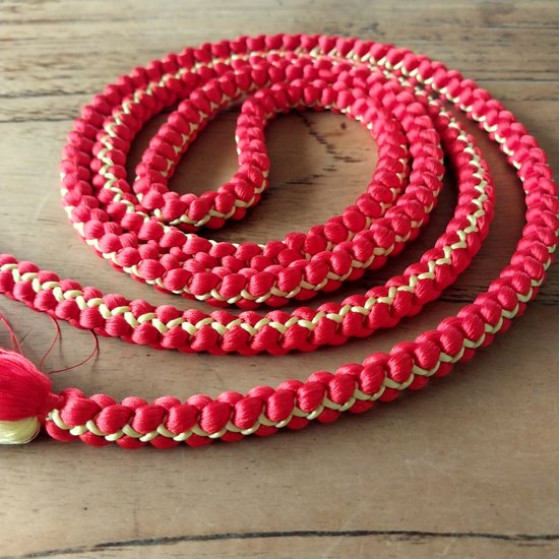 Obijime Red Gold