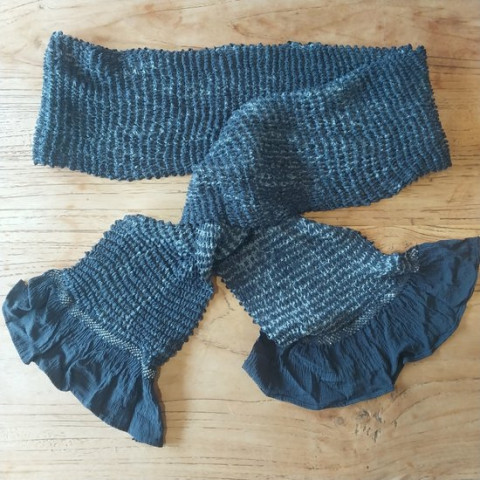 Heko obi Shibori