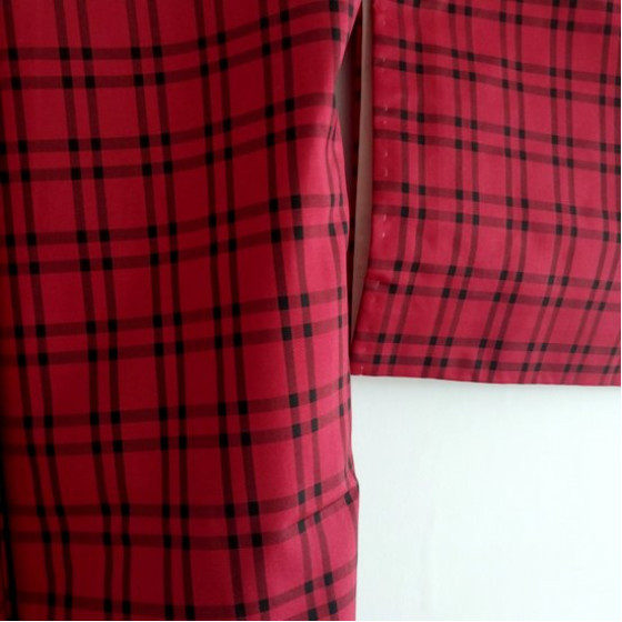 Red Checkered