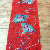 Chirimen Red