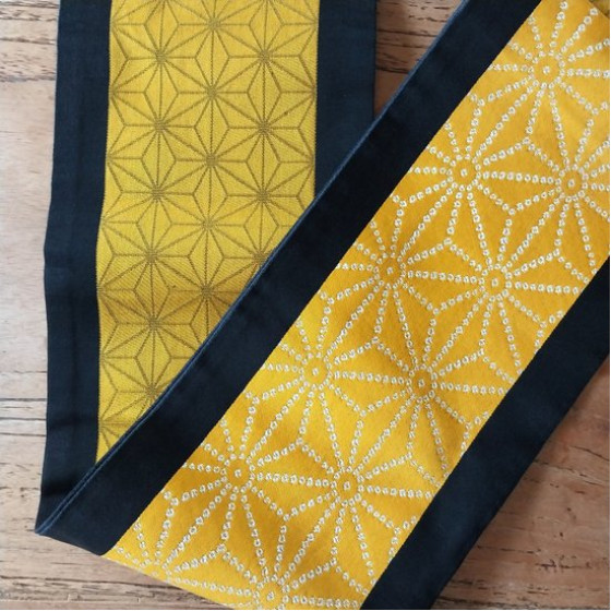 Yellow Asanoha